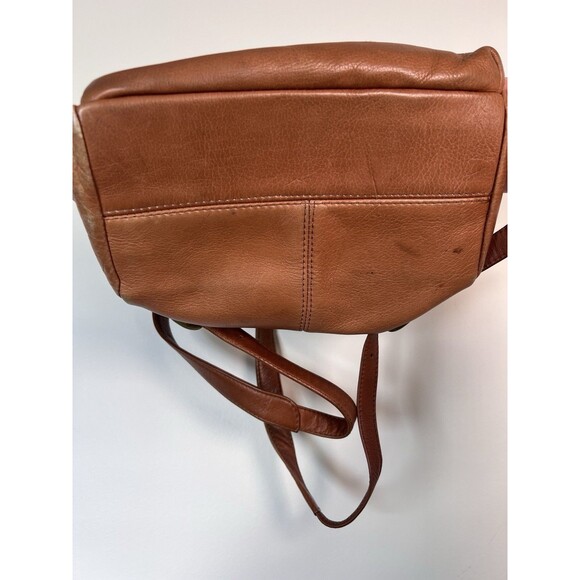Hobo International Vintage Leather Backpack Distressed Brown Bag
